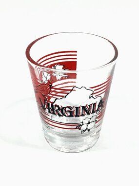 Vintage Virginia Shot Glass - Souvenir - Collectible